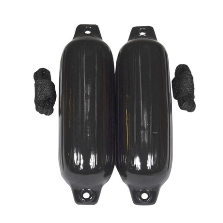 Boat Guard 2 Pack Fenders w/ Fender Lines - 6"x22"