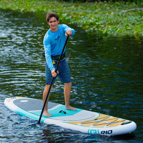 O'Brien Rio Inflatable Stand Up Paddleboard Package - 11'