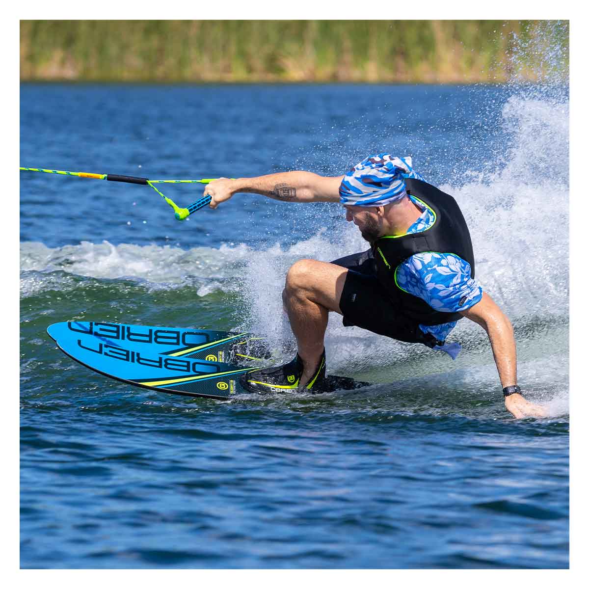 O'Brien Celebrity 64" Combo Water Skis - Aqua