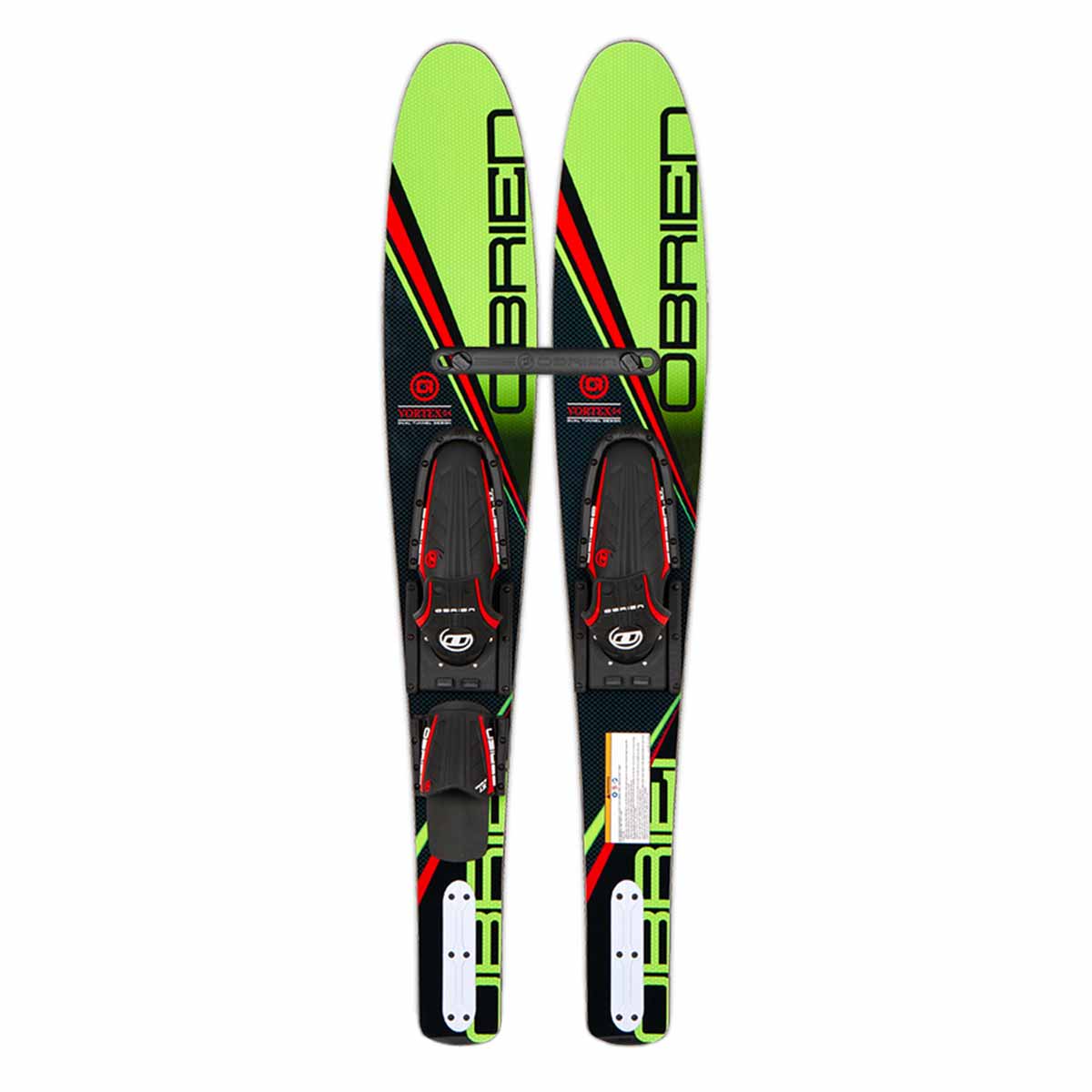 O'Brien Vortex 54" Combo Water Skis - Green