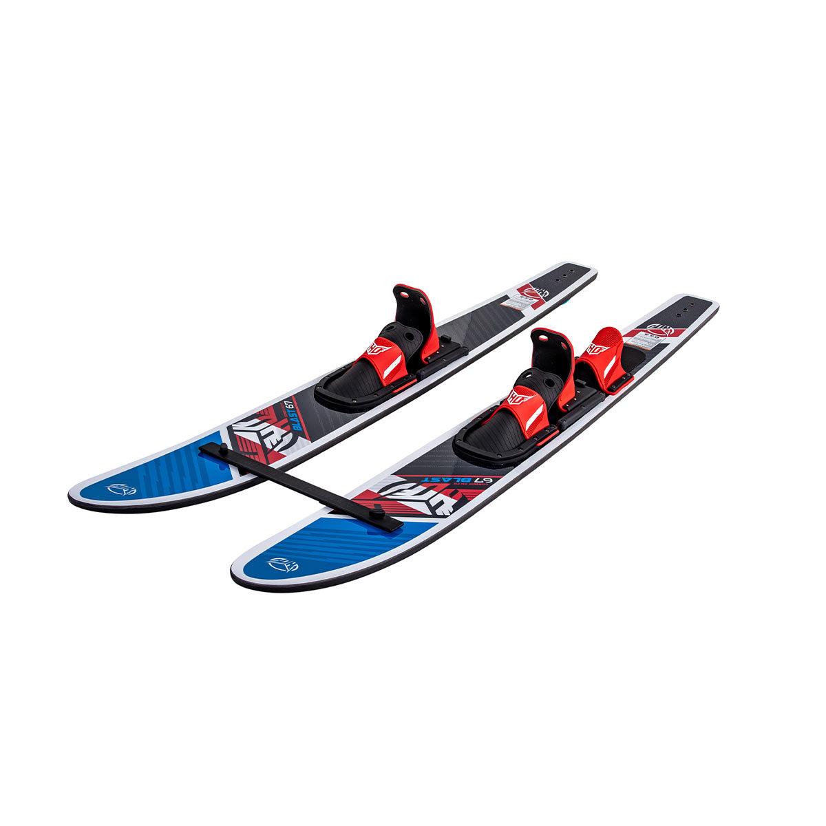 HO Blast Combo Water Skis w/ Horseshoe Bindings