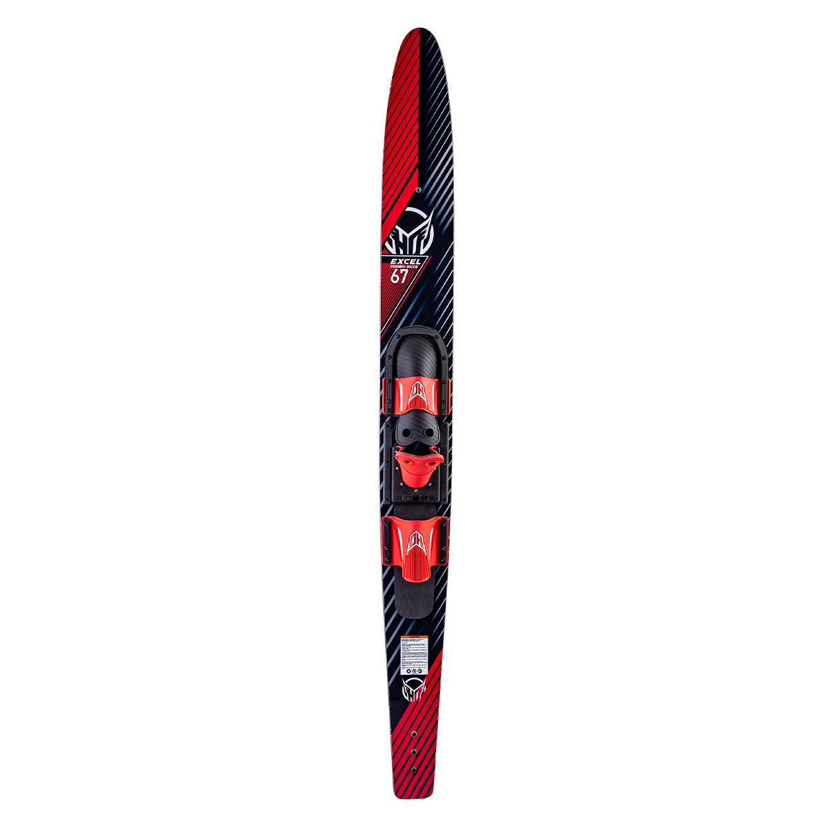 HO Excel 67" Combo Skis w/ Horseshoe Bindings