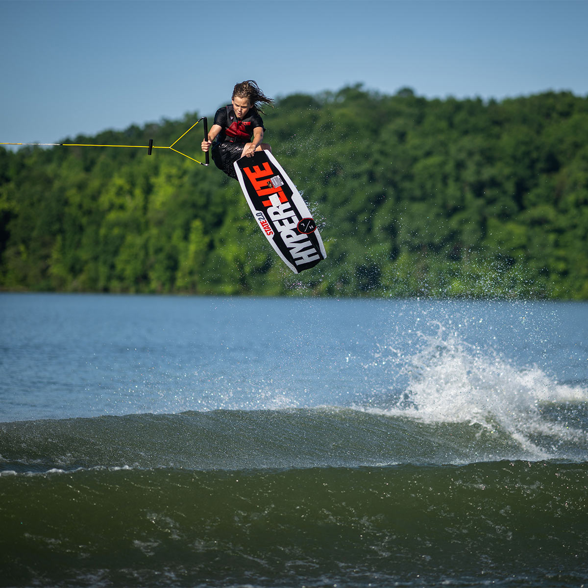 Hyperlite Boy's State 2.0 Jr Wakeboard w/ Jr Remix Bindings