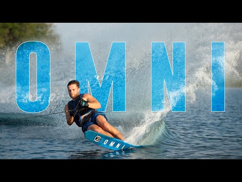 HO Omni Slalom Ski w/ Stance 110 and Stance 110 Adjustable Rear Toe Plate