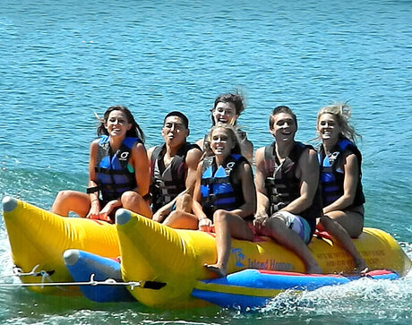 Island Hopper Elite Class Commercial Side-by-Side Banana Water Sled - 6 person