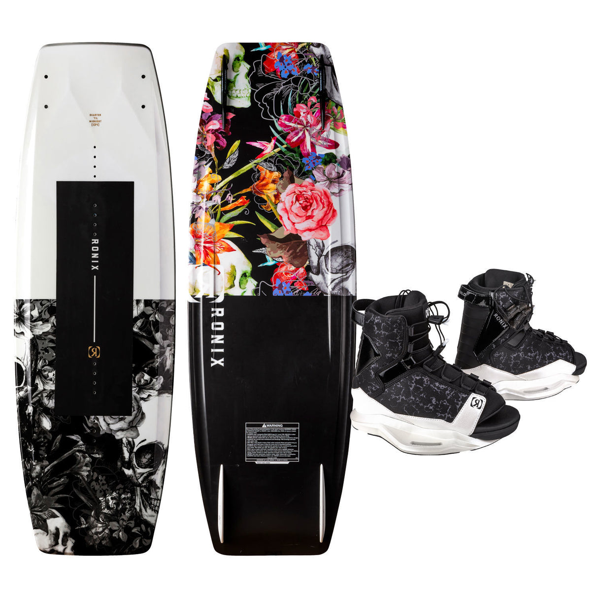 Ronix Women's Quarter Til Midnight Wakeboard w/ Halo Bindings