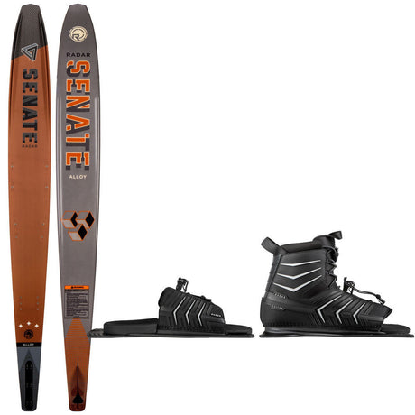 Radar Alloy Senate Slalom Ski w/ Vector Binding & Vector Adjustable Rear Toe Plate