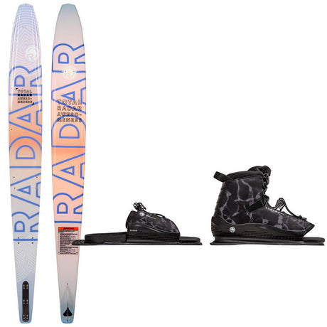 Radar Girl's TRA Slalom Ski w/ Women's Lyric Binding & Lyric Adjustable Rear Toe Plate