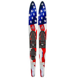 O'Brien Celebrity Combo Water Skis - Flag - 68"