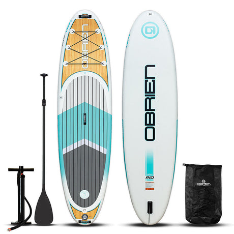 O'Brien Rio Inflatable Stand Up Paddleboard Package - 11'