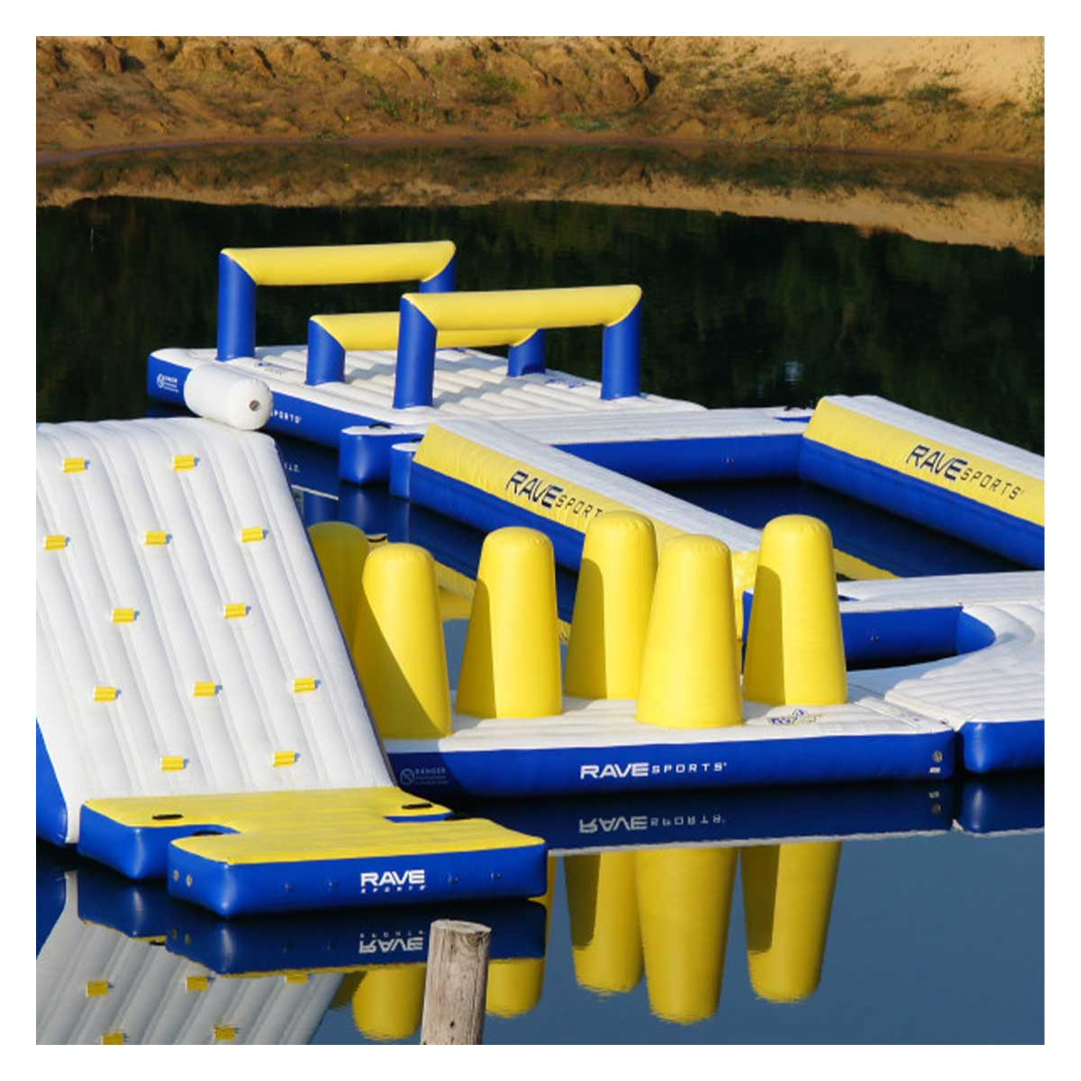 Rave Splash Trax Pylon Run