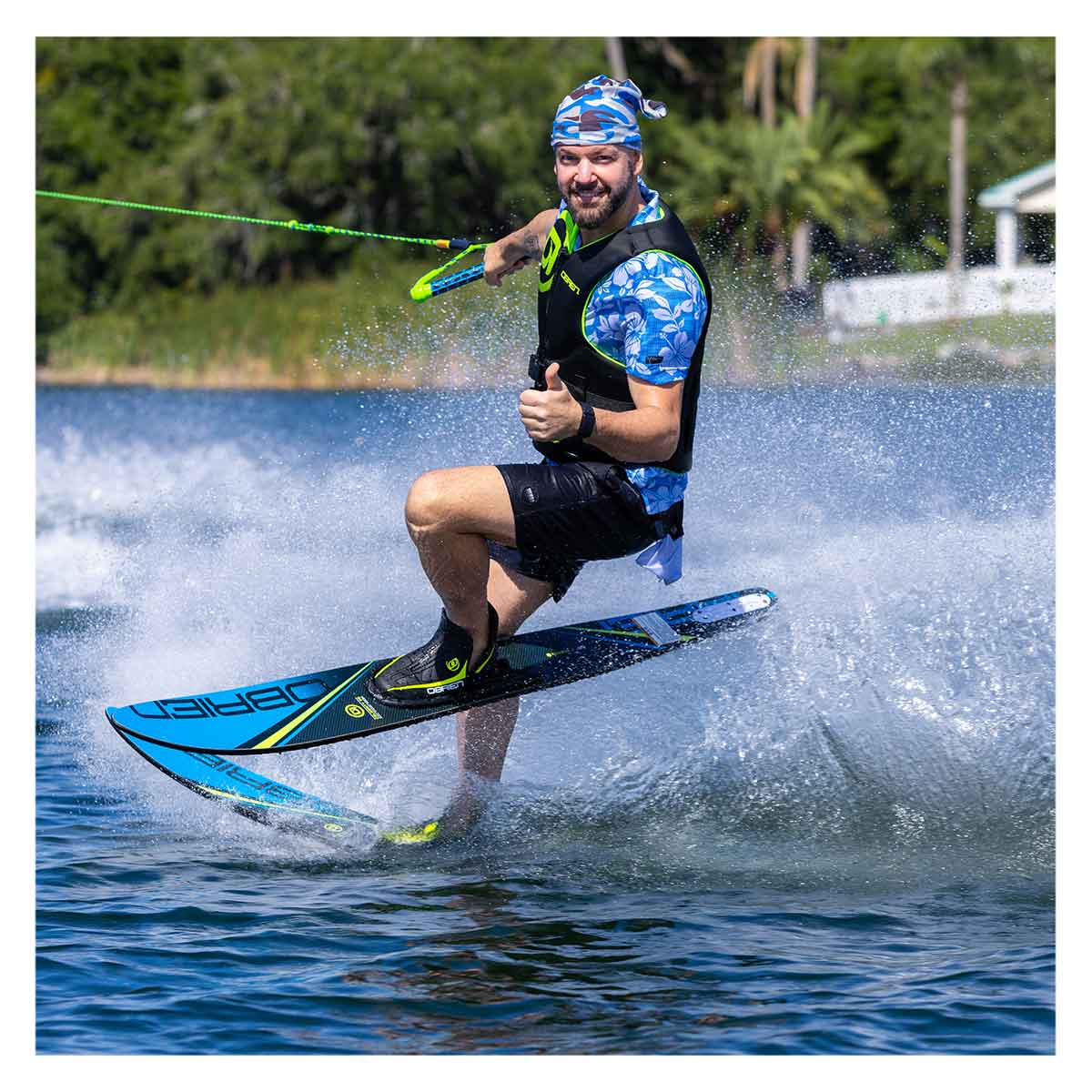 O'Brien Celebrity 64" Combo Water Skis - Aqua