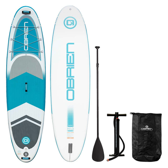 O'Brien Hilo Inflatable Stand Up Paddleboard Package -10' 6