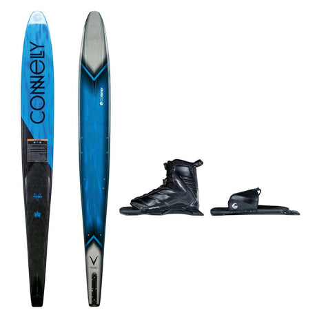 Connelly V Slalom Ski w/ Tempest Binding & Lace Adjustable Rear Toe Plate
