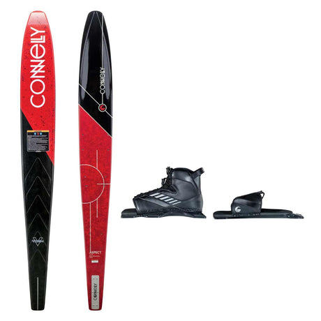Connelly Aspect Slalom Ski w/ Shadow Binding & Lace Adjustable Rear Toe Plate