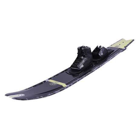 HO Hovercraft Fluro Camo Slalom Ski w/ Stance 110 and Stance Adjustable Rear Toe Plate