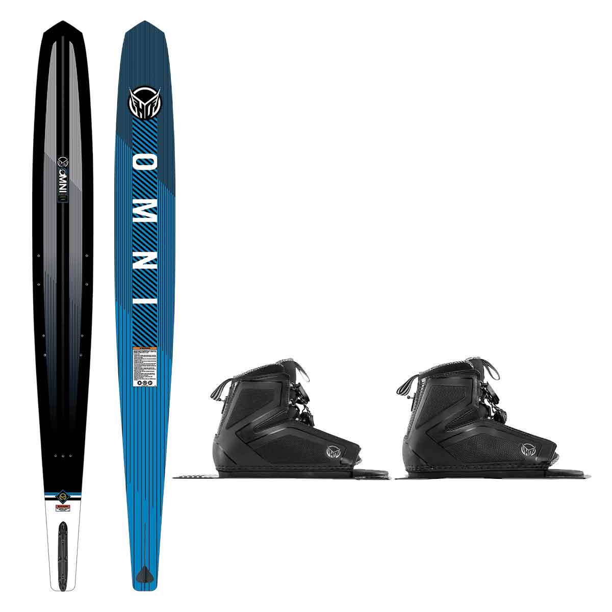 HO Omni Slalom Ski w/ Double Stance 110 Bindings