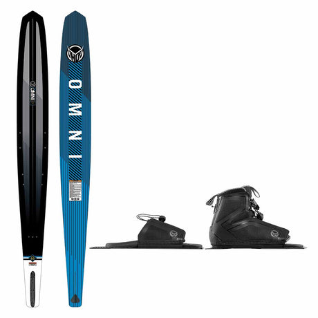 HO Omni Slalom Ski w/ Stance 110 and Stance Adjustable Rear Toe Plate
