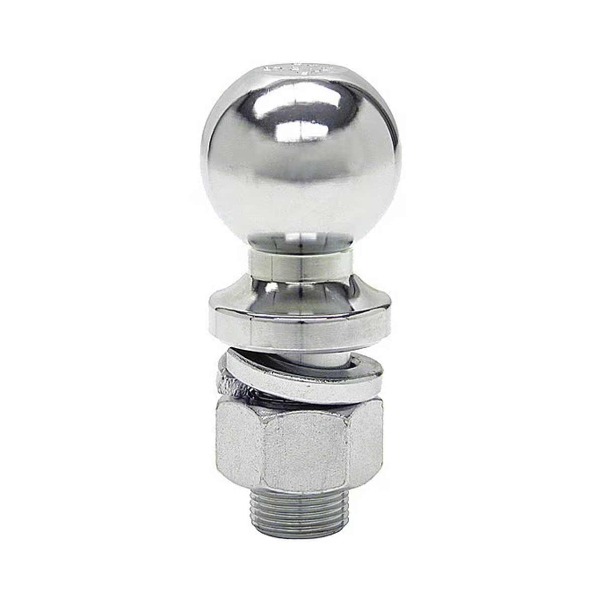 Hitch Ball - 2" ball 1" Diameter Shank - 5,000 lbs