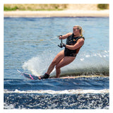 HO Hovercraft Tribal Pink Slalom Ski w/ Women's Double Stance 110 Bindings