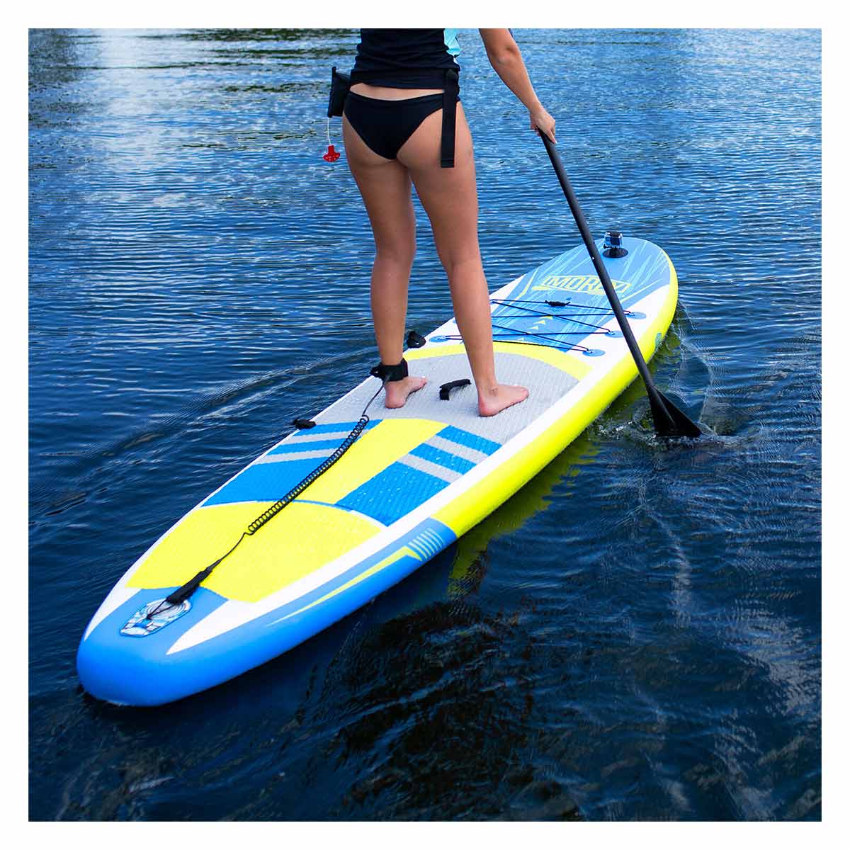 Morey Travlr Inflatable Stand Up Paddleboard Package - 10'