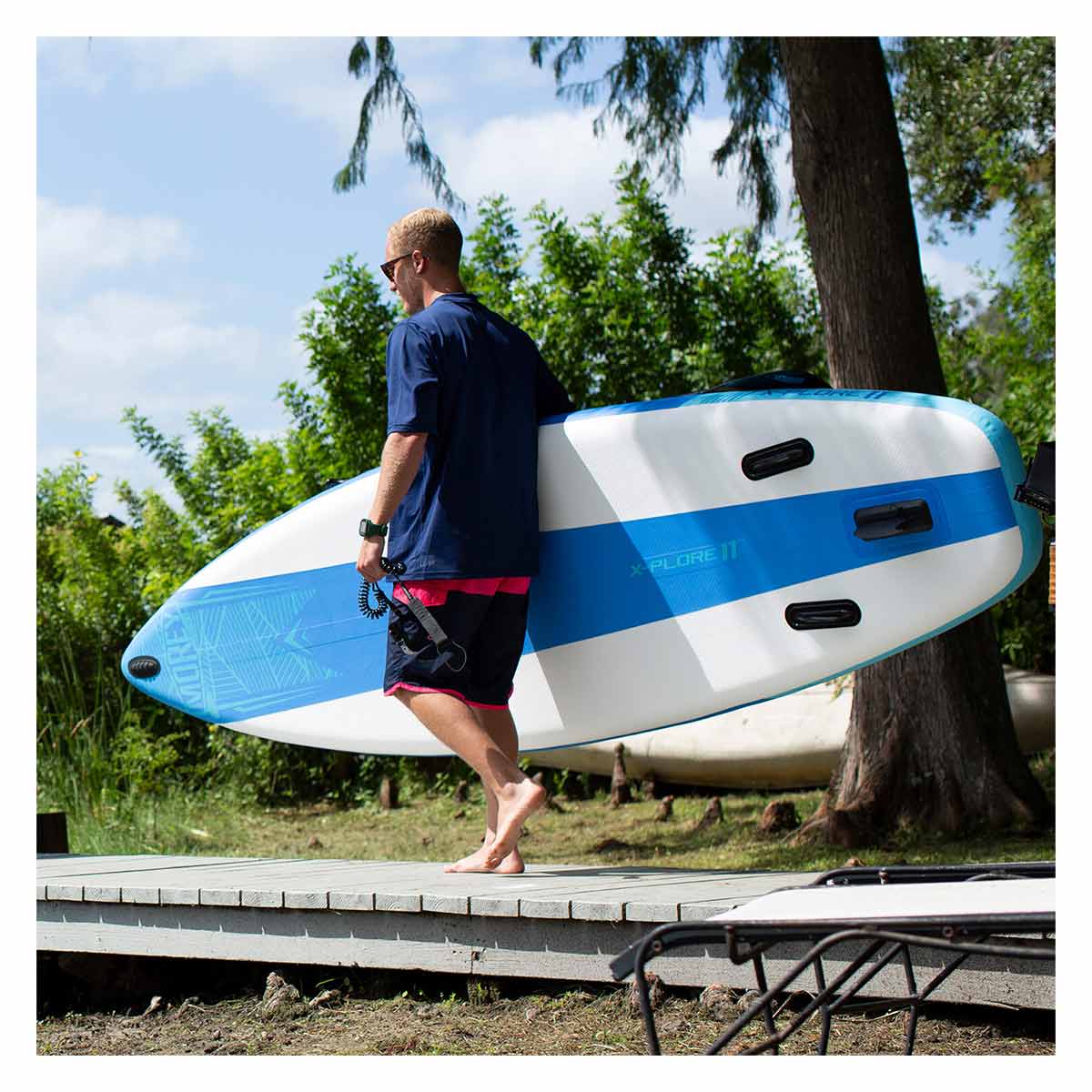 Morey X-Plore Inflatable Stand Up Paddleboard Package - 11'