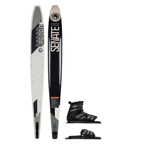Radar Alloy Senate Slalom Ski w/ Vector BOA Binding and BOA Adjustable Rear Toe Plate