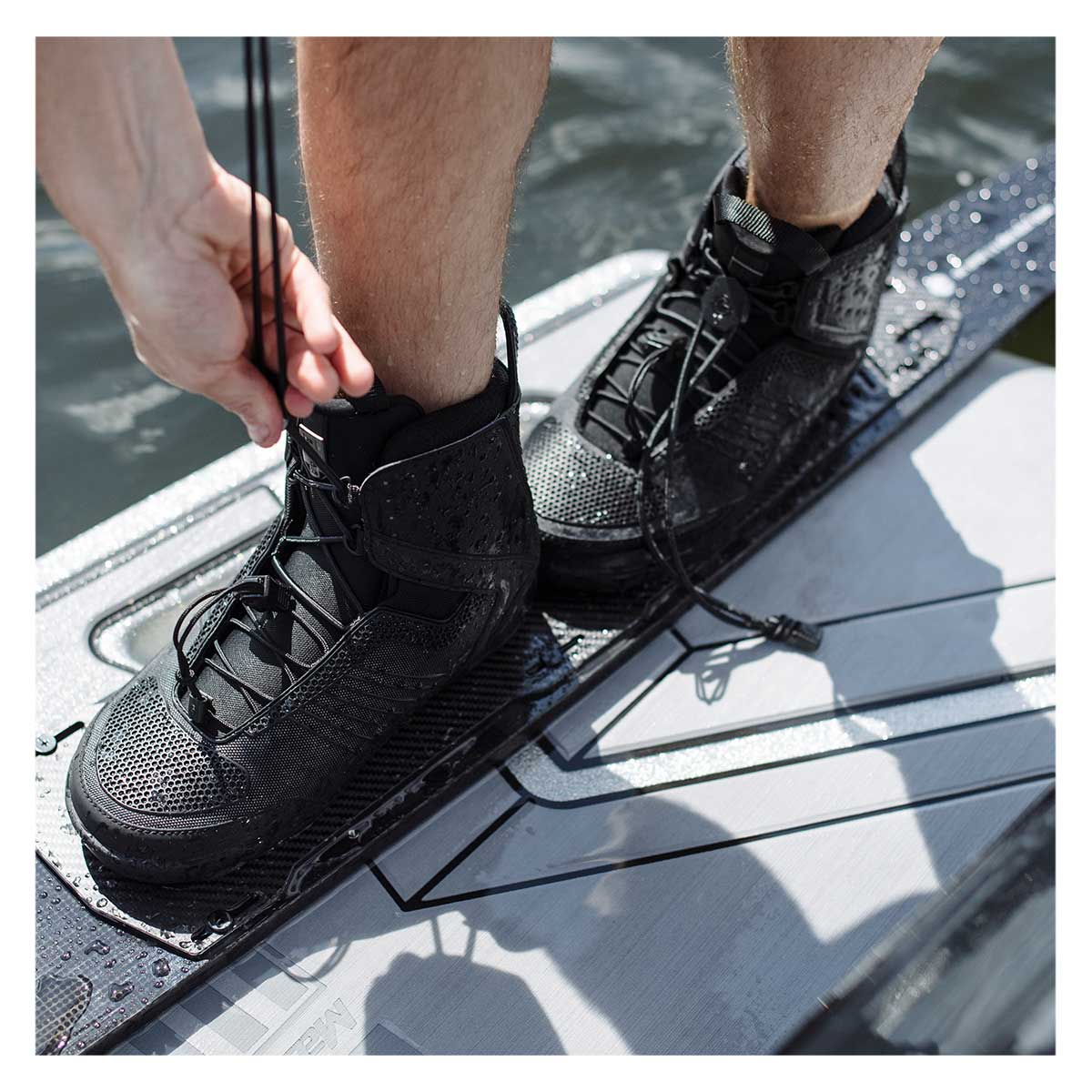 Radar Men's Pulse Water Ski Binding Front or Rear - Aluminum Plate