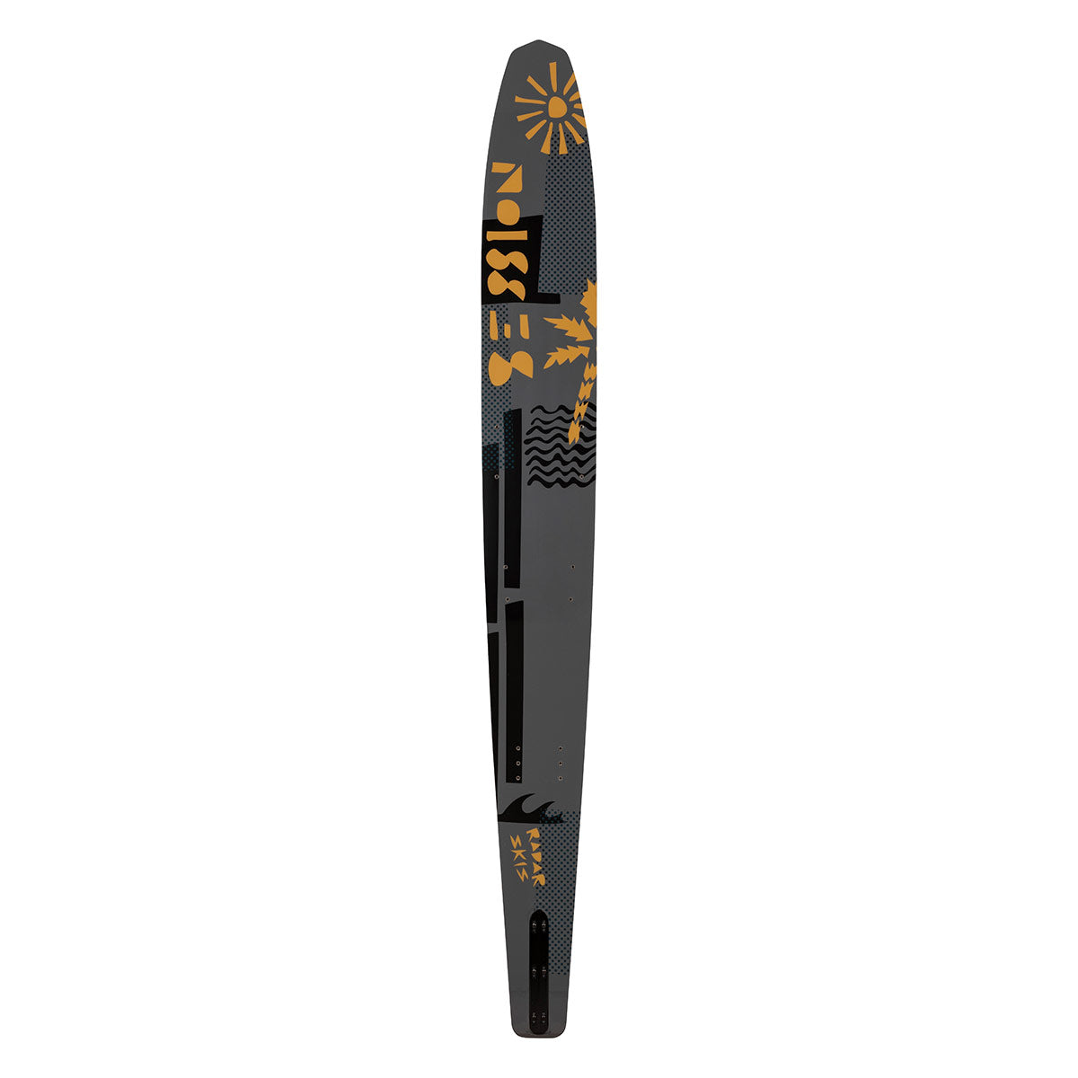Radar Session Slalom Ski w/ Vector BOA Binding and Vector BOA Adjustable Rear Toe Plate