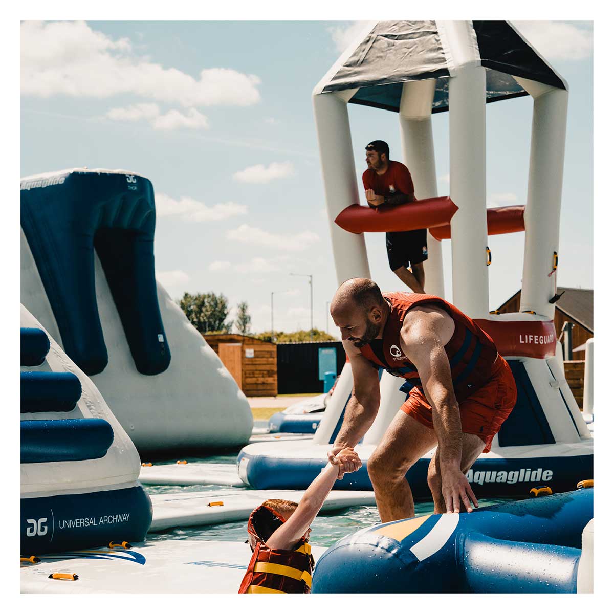 Aquaglide Universal Lifeguard Station