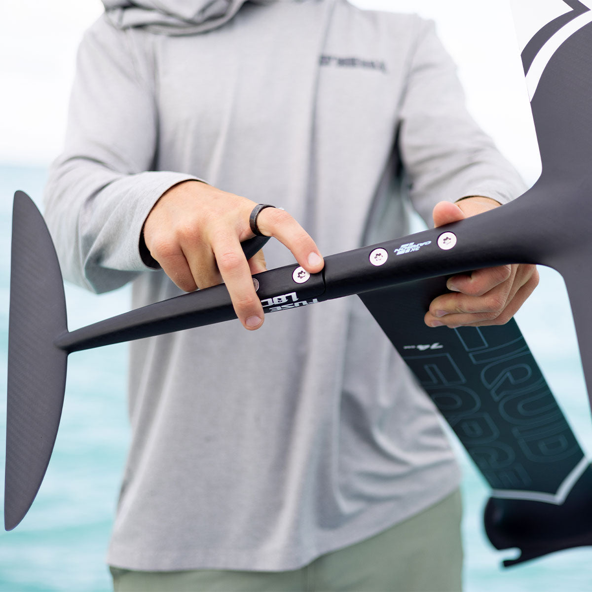 Liquid Force X Foilboard w/ Horizon Carbon 1550 FuseLock Foil Package