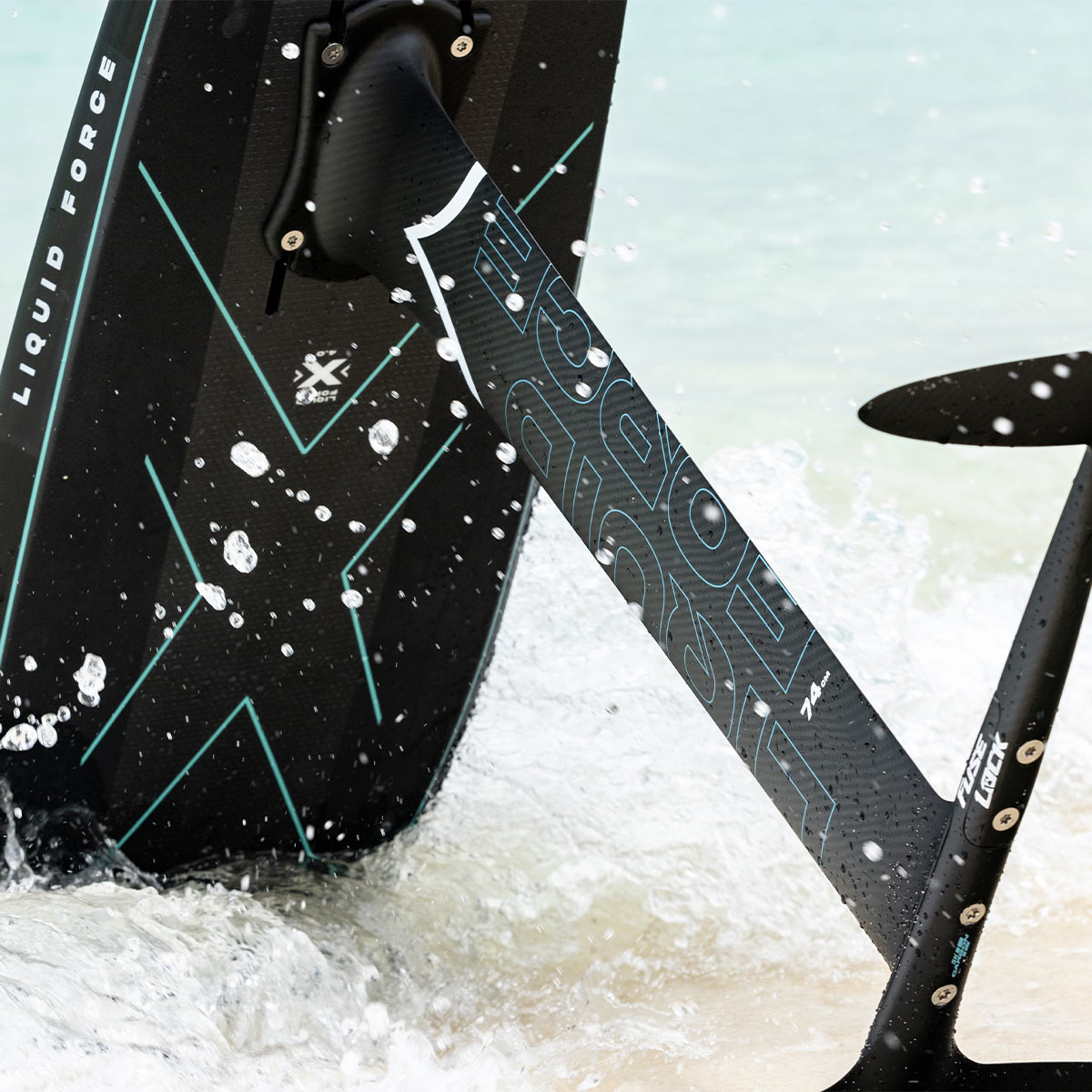 Liquid Force X Foilboard w/ Horizon Carbon 1550 FuseLock Foil Package