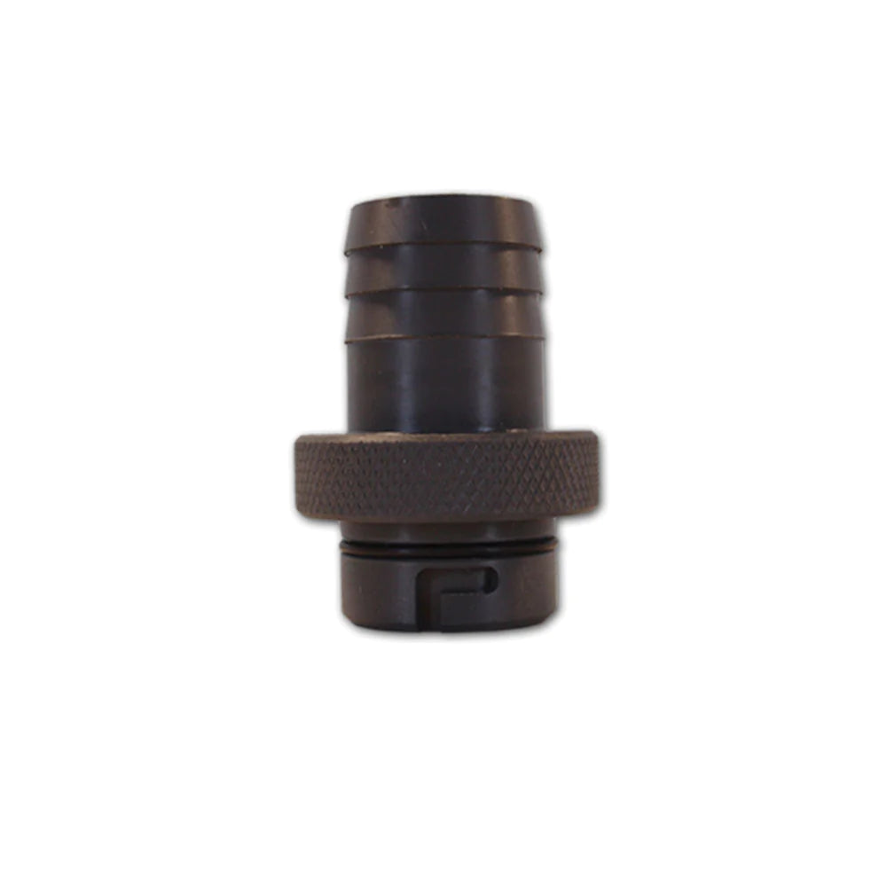 FatSac Male Quick Connect -- 1 - 1/8" Barbed TSUNAMI Pump Hose End