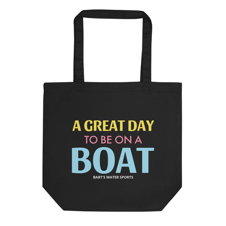 A Great Day to Be on a Boat Eco Tote Bag - Bart's Water Sports