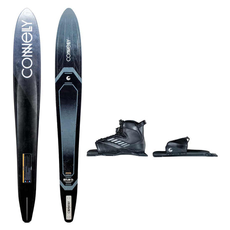 Connelly Outlaw Slalom Ski w/ Shadow Binding & Lace Adjustable Rear Toe Plate