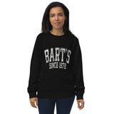 University Unisex Organic Sweatshirt - Bart's Water Sports