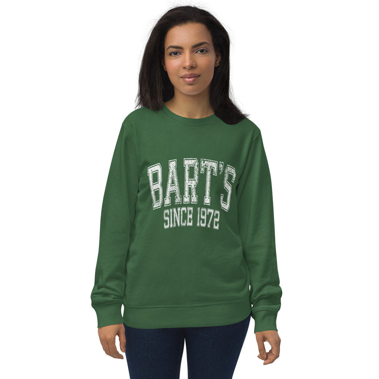 University Unisex Organic Sweatshirt - Bart's Water Sports