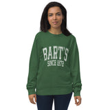 University Unisex Organic Sweatshirt - Bart's Water Sports