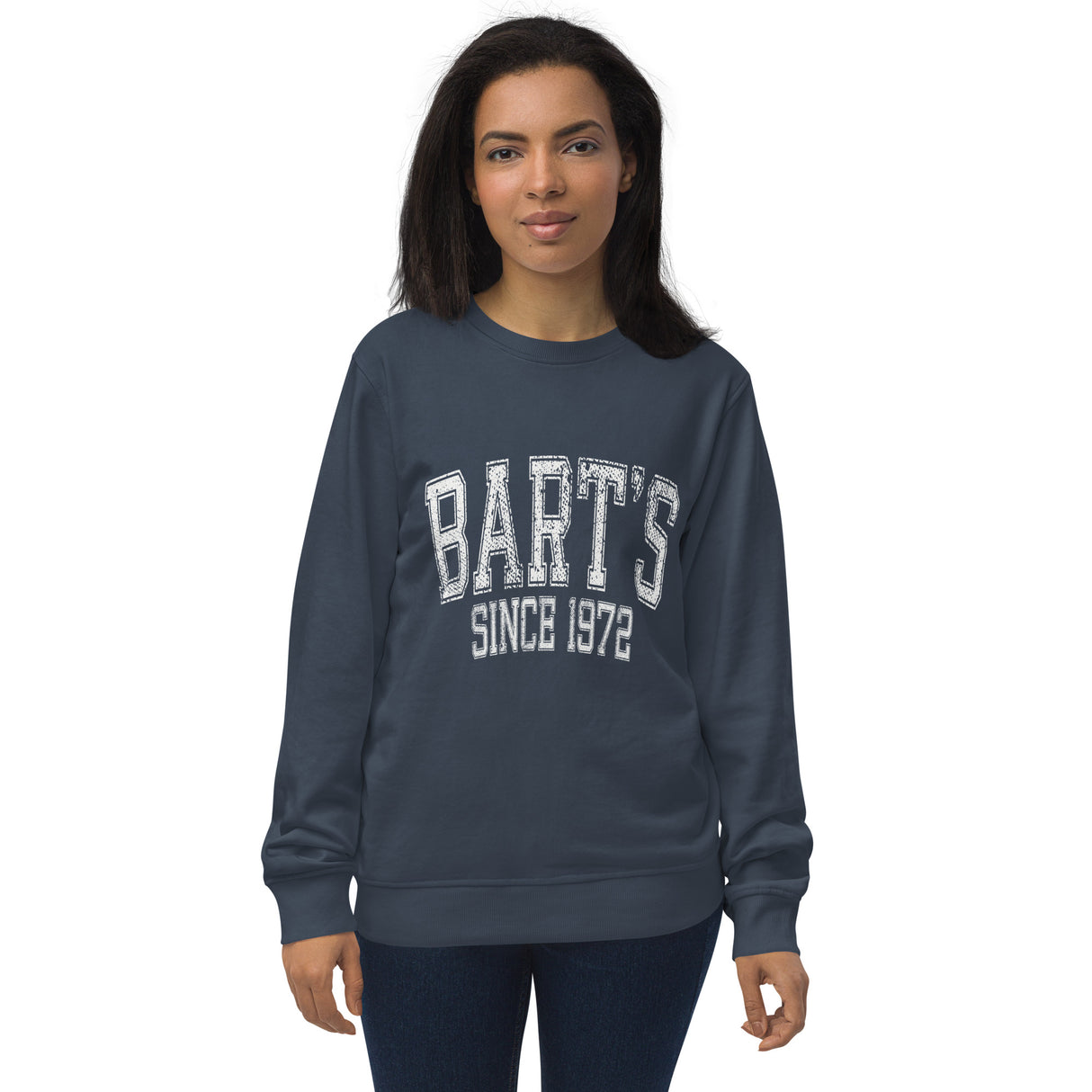 University Unisex Organic Sweatshirt - Bart's Water Sports