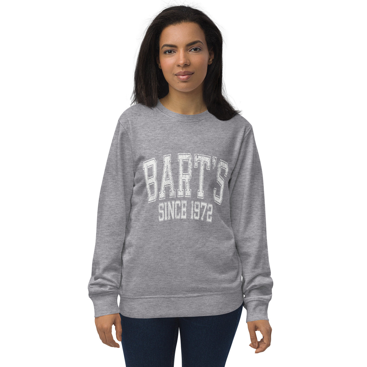 University Unisex Organic Sweatshirt - Bart's Water Sports