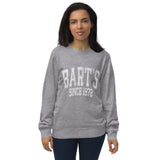 University Unisex Organic Sweatshirt - Bart's Water Sports