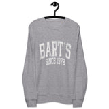 University Unisex Organic Sweatshirt - Bart's Water Sports