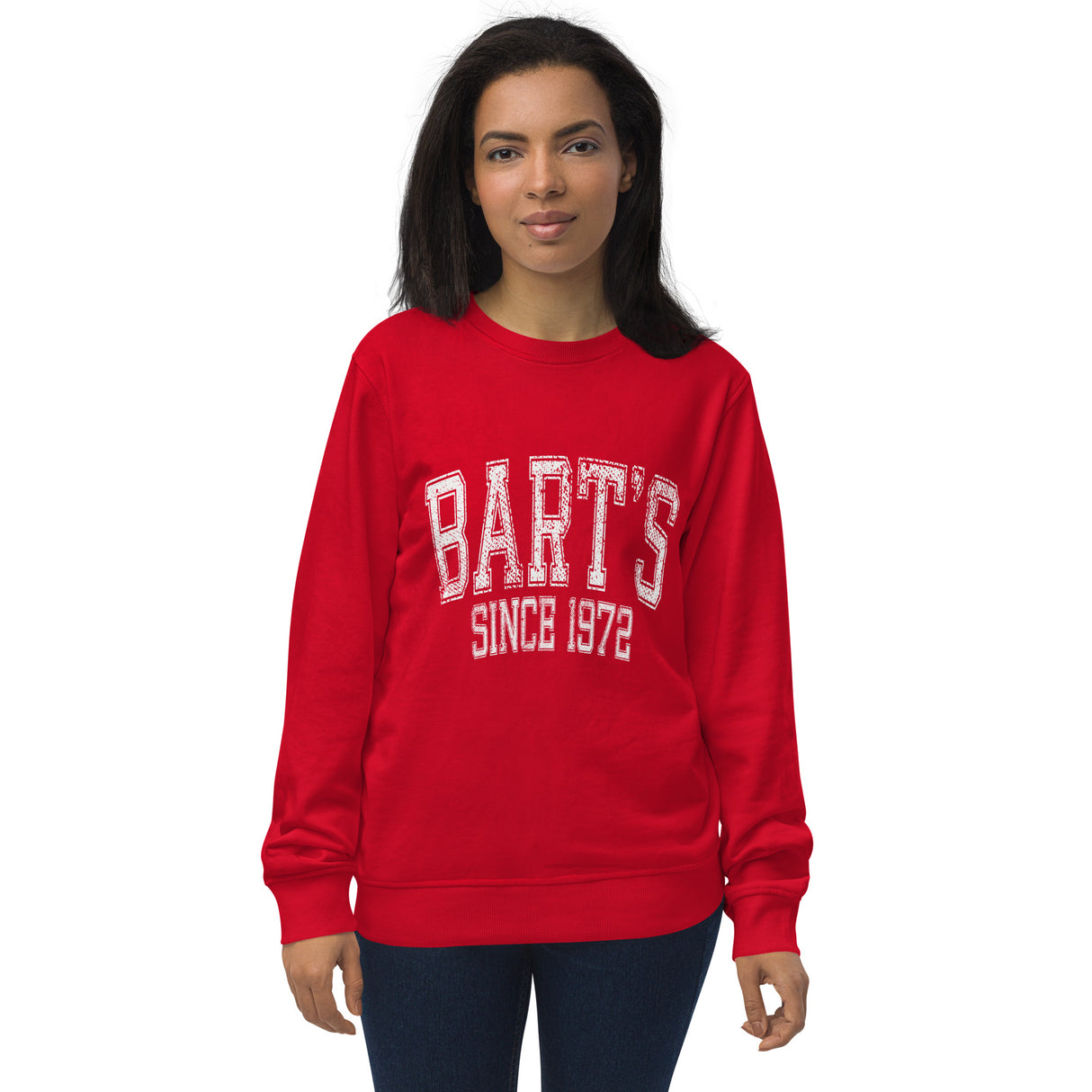 University Unisex Organic Sweatshirt - Bart's Water Sports