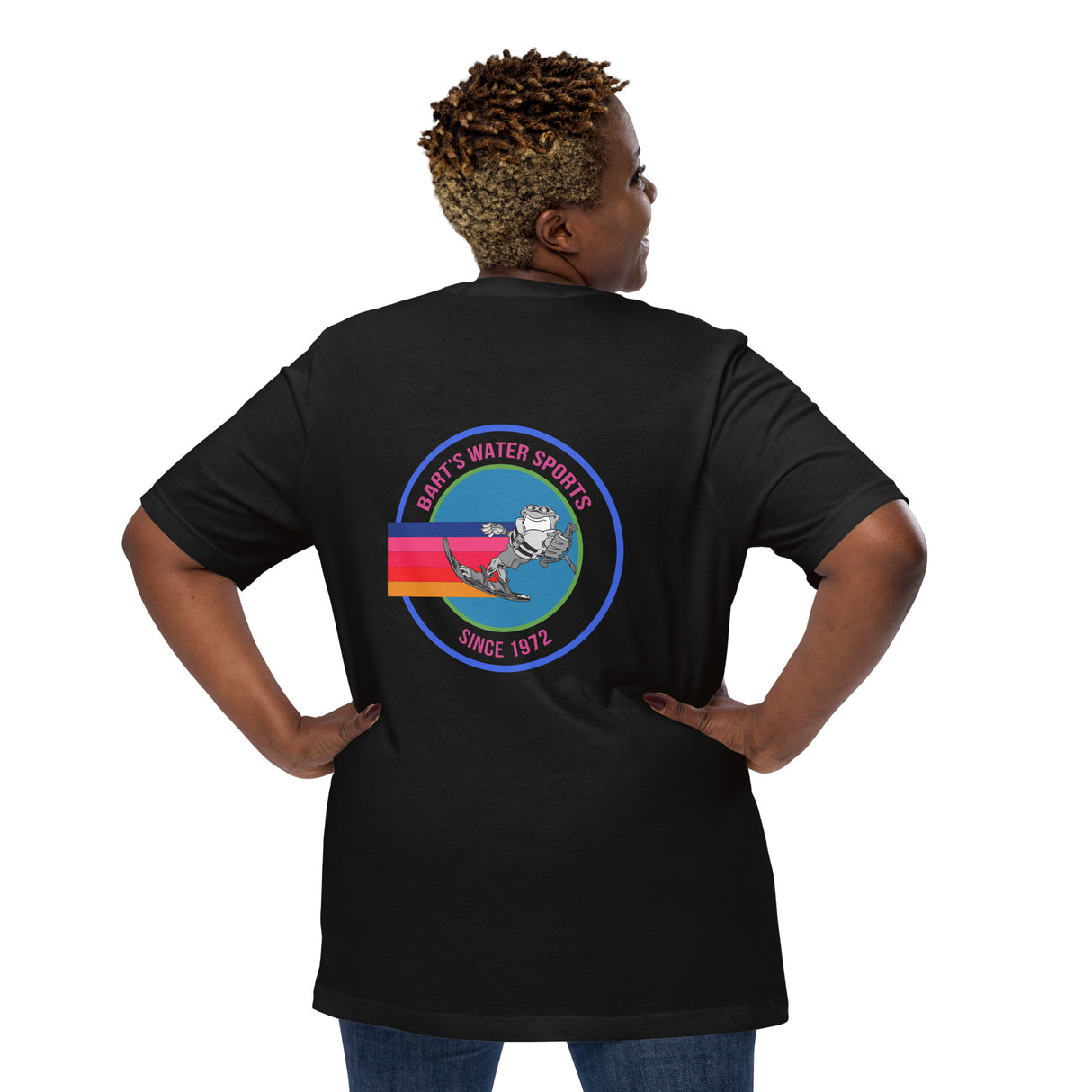 Frog Slalom Ski Unisex t-shirt - Bart's Water Sports