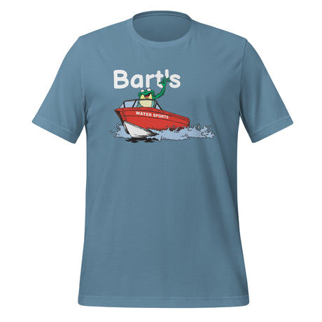 Bart's Water Sports Retro 1990's Logo Unisex t-shirt