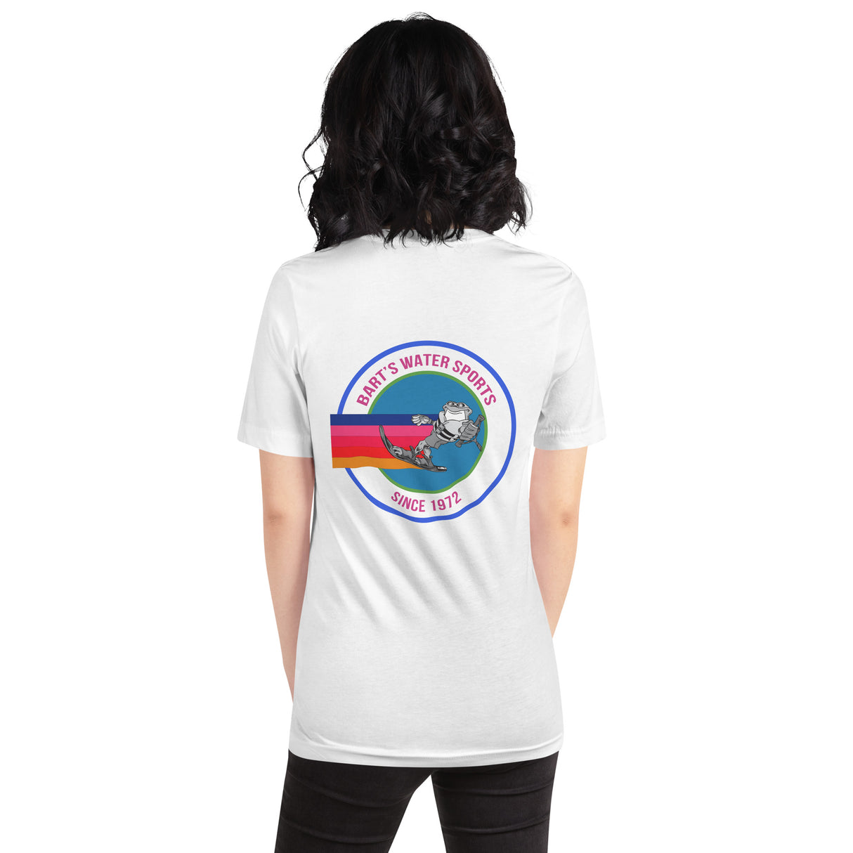Frog Slalom Ski Unisex t-shirt - Bart's Water Sports