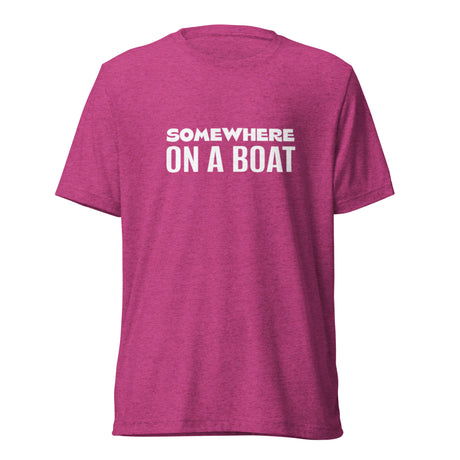 "Somewhere on a Boat" Short sleeve t-shirt - Bart's Water Sports
