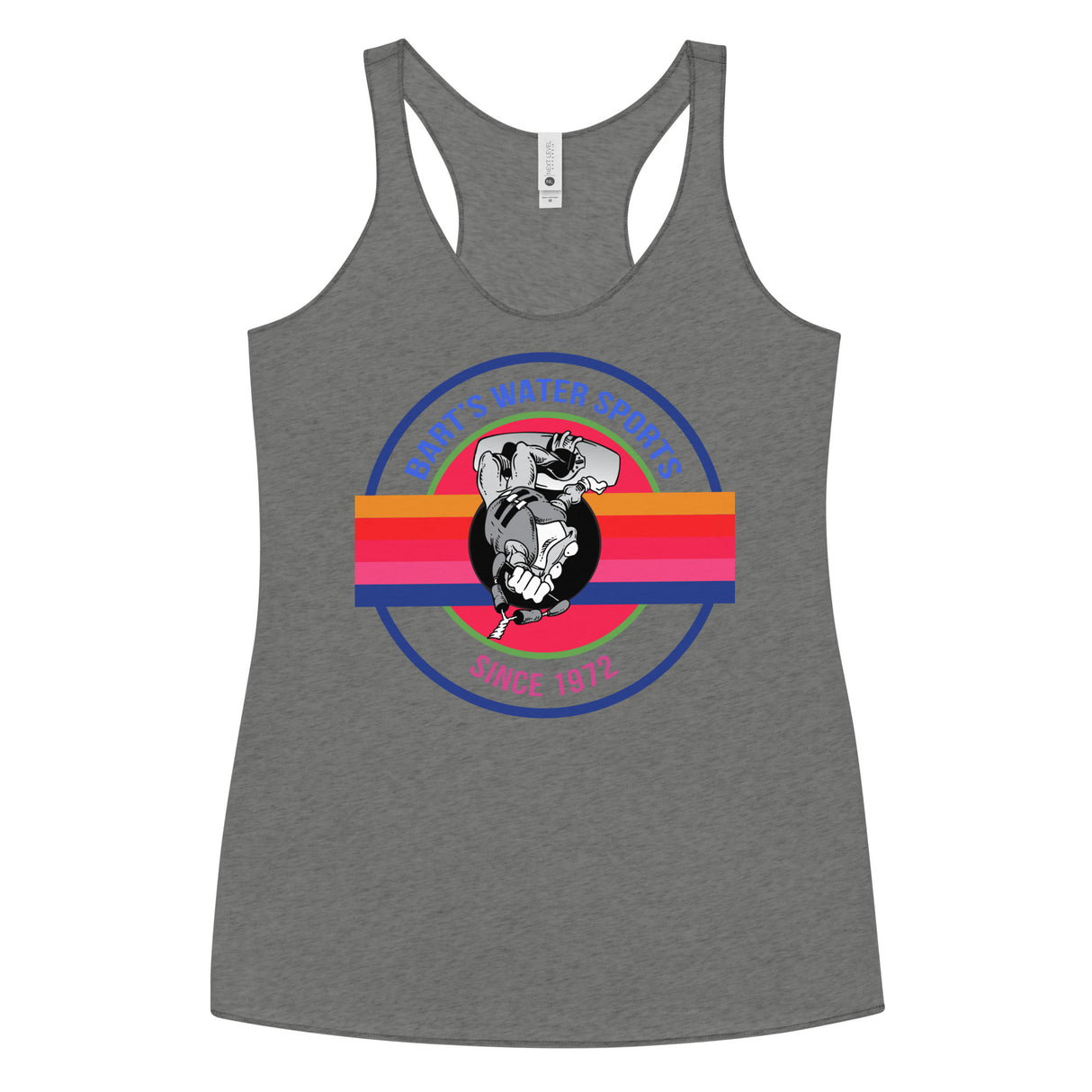 Upside Down Frog Wakeboard Women's Racerback Tank - Bart's Water Sports
