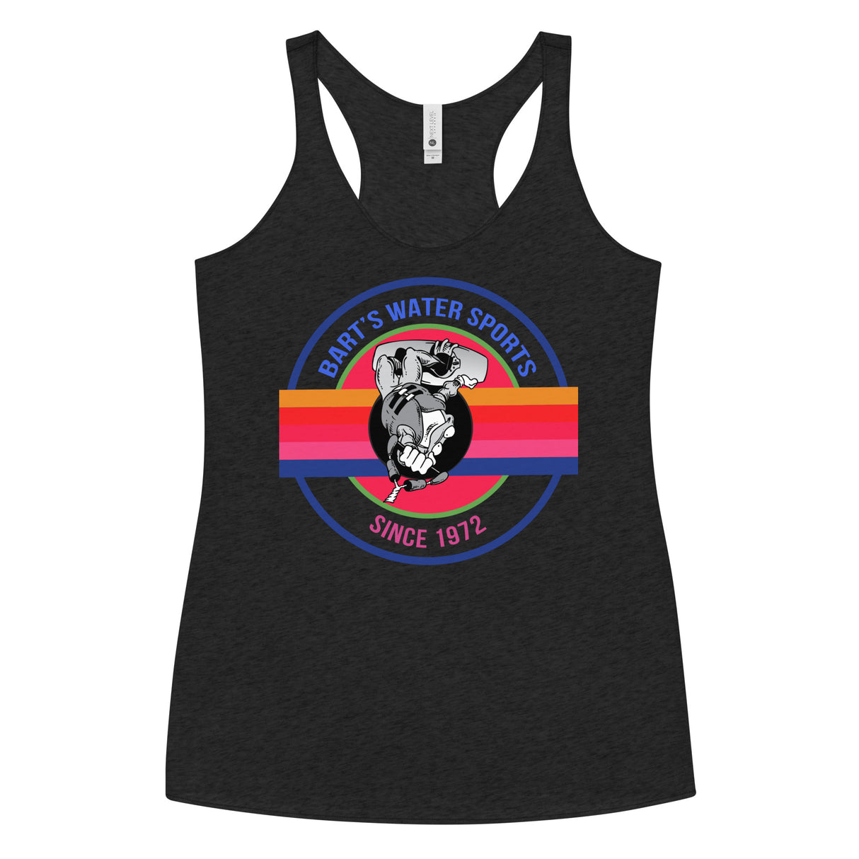 Upside Down Frog Wakeboard Women's Racerback Tank - Bart's Water Sports