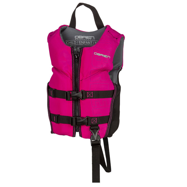 O'Brien Girl's Flex V-Back Life Jacket- Child